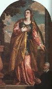  Paolo  Veronese St Lucy and a Donor china oil painting artist